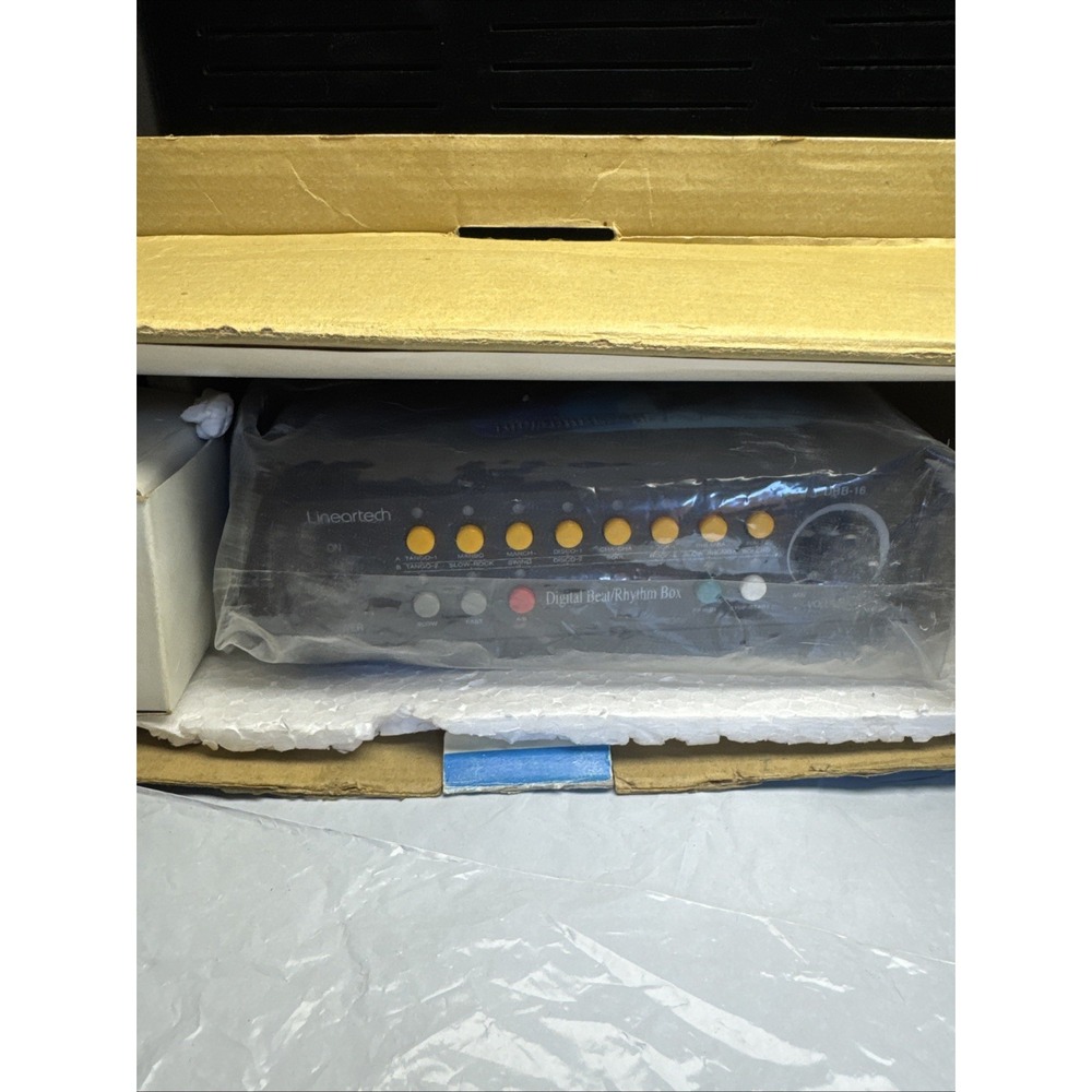 Lineartech Rhythmaster DBB-16: Pre-programed‎ beats (tested Works Good) - Picture 5 of 8